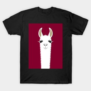 LLAMA PORTRAIT #3 T-Shirt